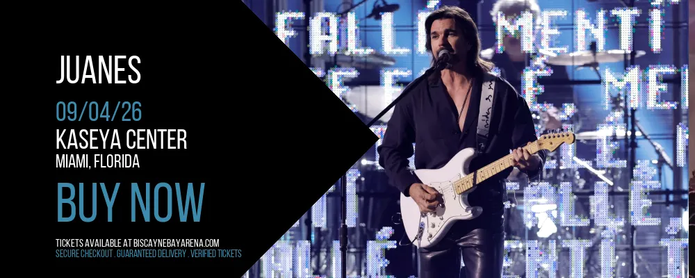 Juanes at Kaseya Center